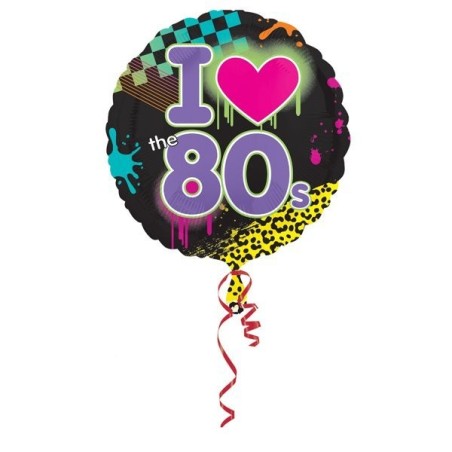 Anagram 18 Inch Foil Balloon - Totally 80s