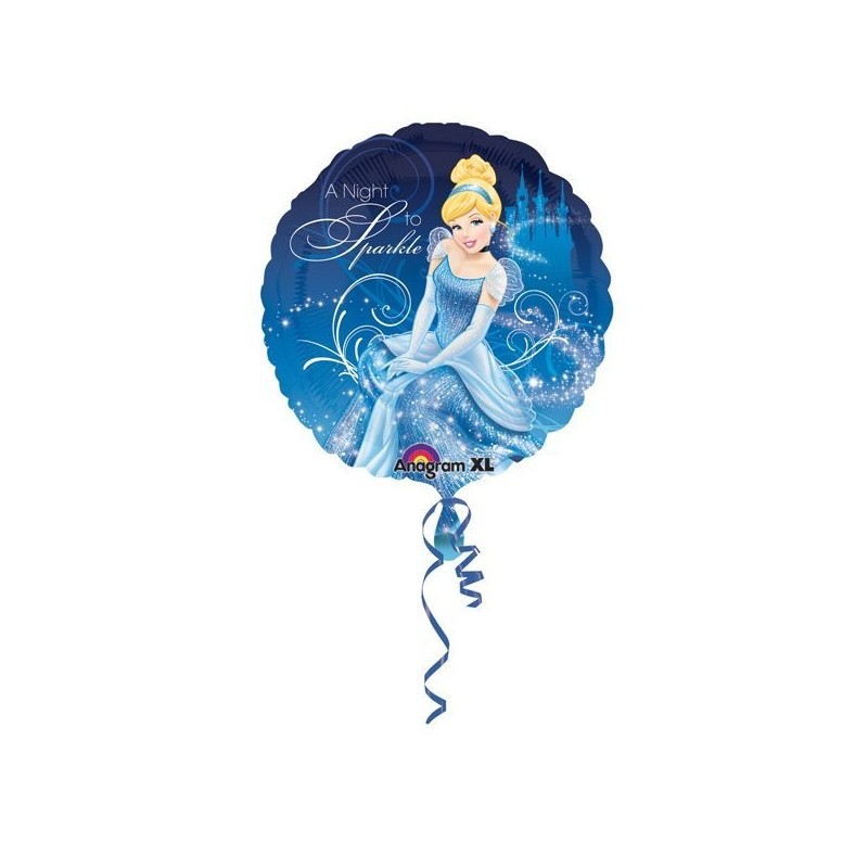 Anagram 18 Inch Circle Foil Balloon - Cinderella