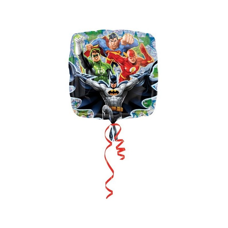 Anagram 18 Inch Square Foil Balloon - Justice League