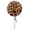 Anagram 18 Inch Circle Foil Balloon - Giraffe
