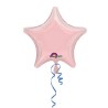 Anagram 19 Inch Star Foil Balloon - Pastel Pink