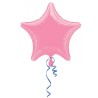Anagram 19 Inch Star Foil Balloon - Pink/Pink