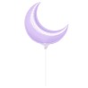 Anagram 26 Inch Crescent Foil Balloon - Lilac