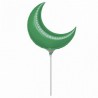 Anagram 26 Inch Crescent Foil Balloon - Green