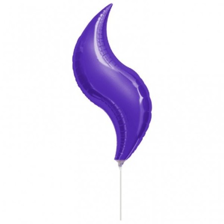 Anagram 28 Inch Curve Foil Balloon - Purple