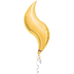 Anagram 36 Inch Curve Foil Balloon - Gold