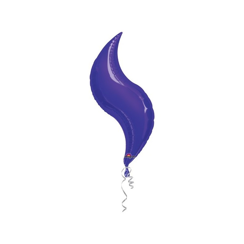 Anagram 36 Inch Curve Foil Balloon - Purple