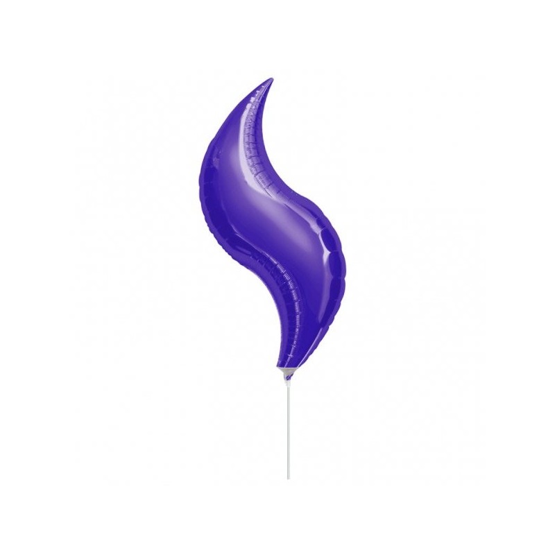 Anagram 42 Inch Curve Foil Balloon - Purple