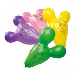 Amscan Novelty Balloons - Giant Mouse Shaped 4Pk