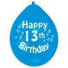 Amscan Minipax Balloon Pack - Happy 13th Birthday