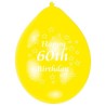 Amscan Minipax Balloon Pack - Happy 60th Birthday