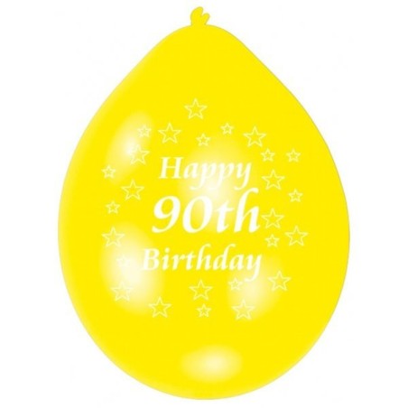 Amscan Minipax Balloon Pack - Happy 90th Birthday