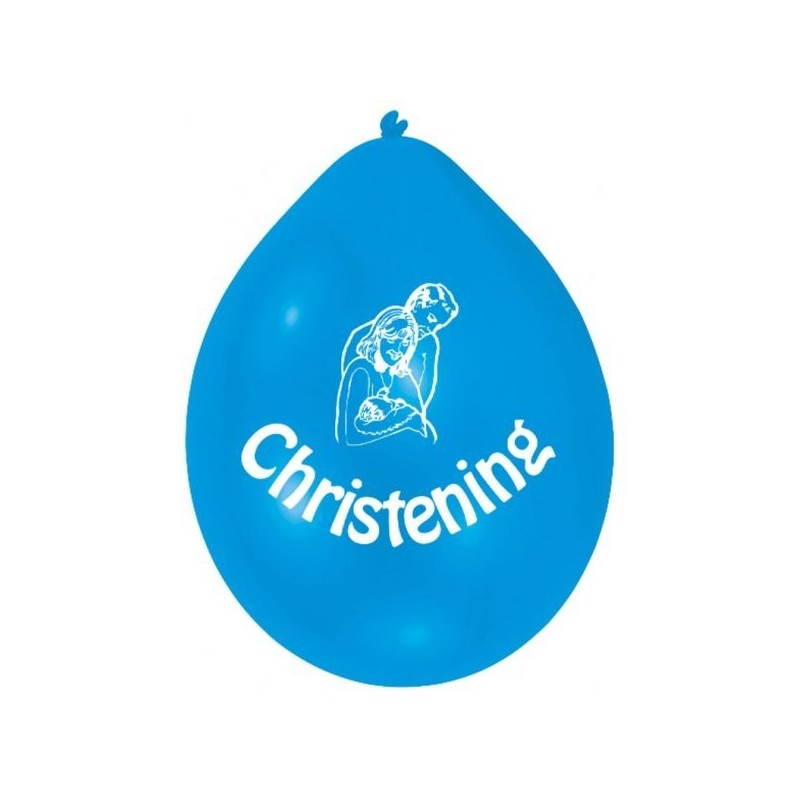 Amscan Minipax Balloon Pack - Christening Blue