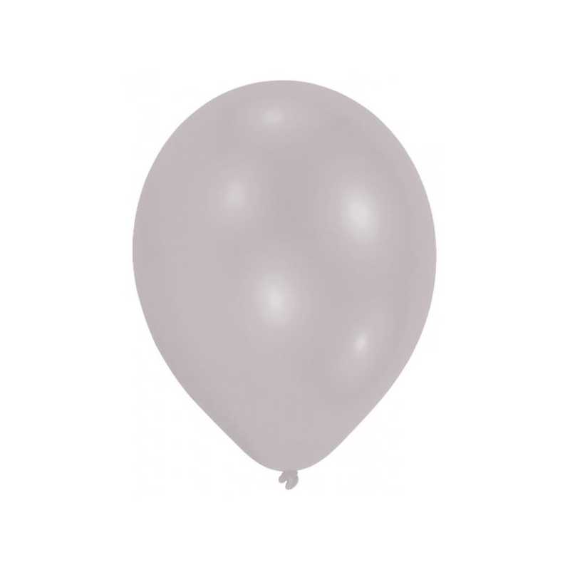 Amscan Minipax Balloon Pack - Met Silver