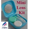 Blue Mini Contact Lens Travel Kit