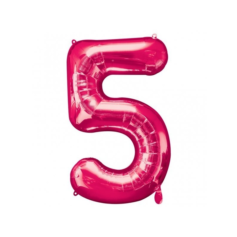 Anagram Supershape Number - 5 Pink