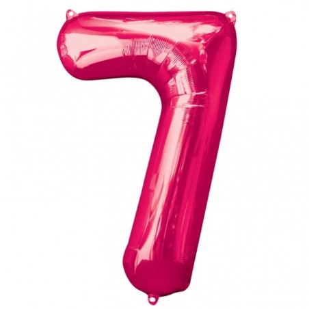 Anagram Supershape Number - 7 Pink