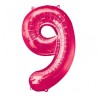 Anagram Supershape Number - 9 Pink