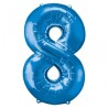 Anagram Supershape Number - 8 Blue