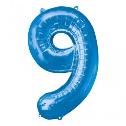 Anagram Supershape Number - 9 Blue
