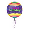 Anagram Supershape Orbz - Happy Birthday Confetti