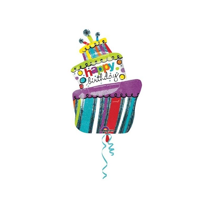 Anagram Supershape - Funky Birthday Cake