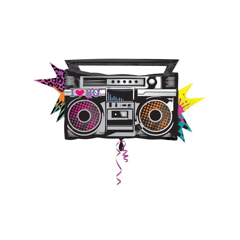 Anagram Supershape - Totally 80s Boombox