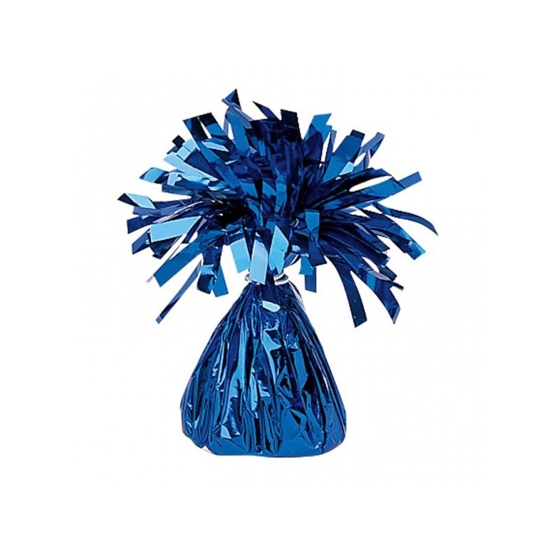 Amscan Foil Tassels Balloon Weight - Blue