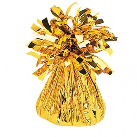 Amscan Foil Tassels Balloon Weight - Gold