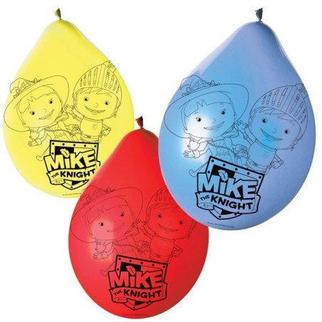 Amscan Mike The Knight Latex Balloons - Assorted