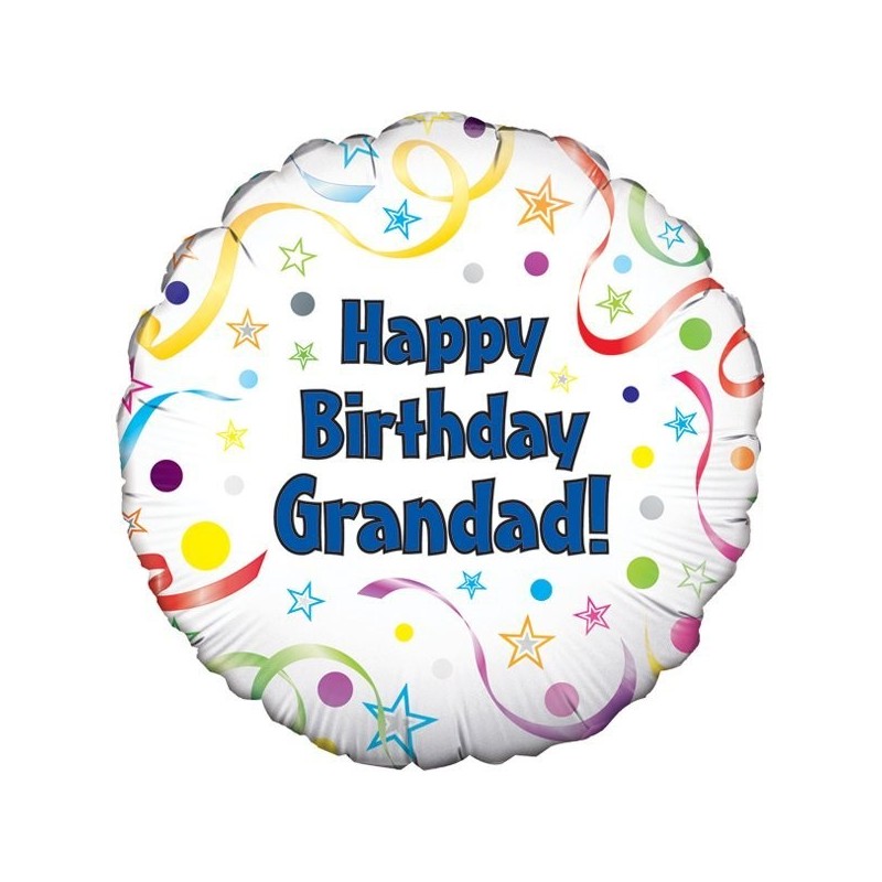 Oaktree 18 Inch Happy Birthday Grandad