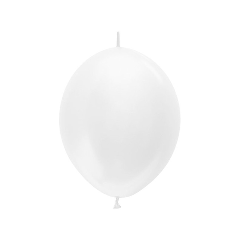 Oaktree Sempertex 11 Inch Link-o-Loon Pearl 405 White