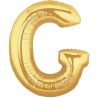 Oaktree Megaloon 40 Inch Letter G Gold