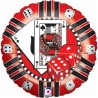 Oaktree Betallic 18 Inch Casino Chip