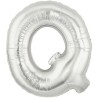 Oaktree Megaloon 40 Inch Letter Q Silver