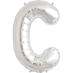 NorthStar 34 Inch Letter Balloon C Silver