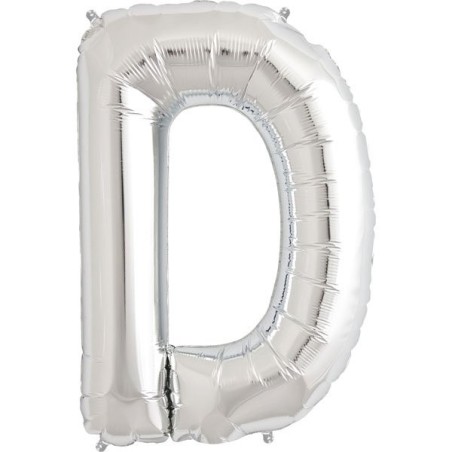 NorthStar 34 Inch Letter Balloon D Silver