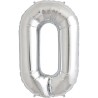 NorthStar 34 Inch Letter Balloon O Silver