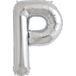 NorthStar 34 Inch Letter Balloon P Silver