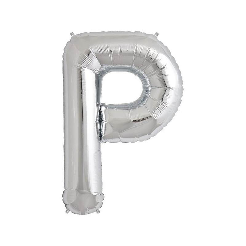 NorthStar 34 Inch Letter Balloon P Silver