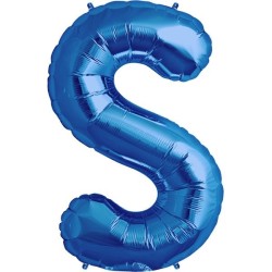 NorthStar 34 Inch Letter Balloon S Blue