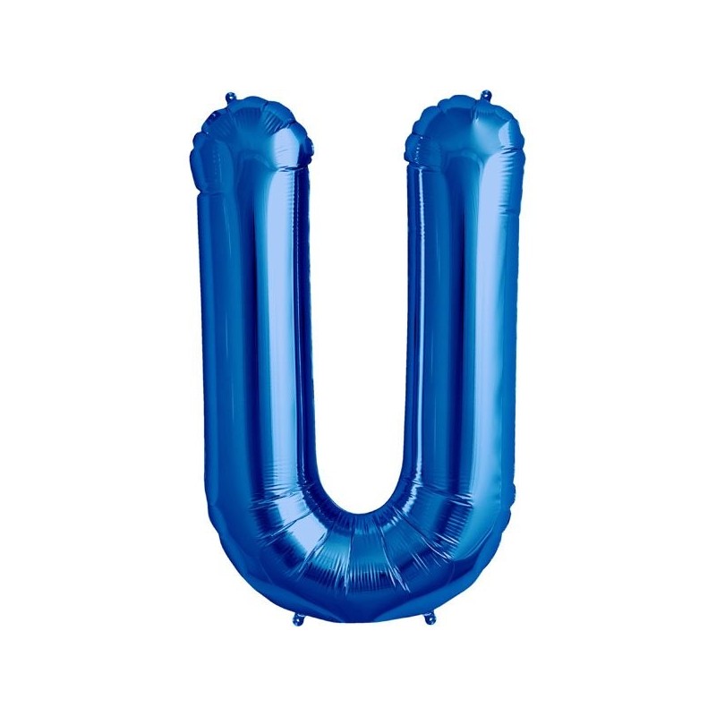 NorthStar 34 Inch Letter Balloon U Blue