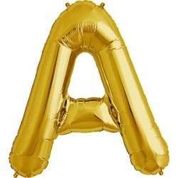 NorthStar 34 Inch Letter Balloon A Gold