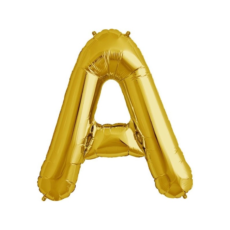 NorthStar 34 Inch Letter Balloon A Gold