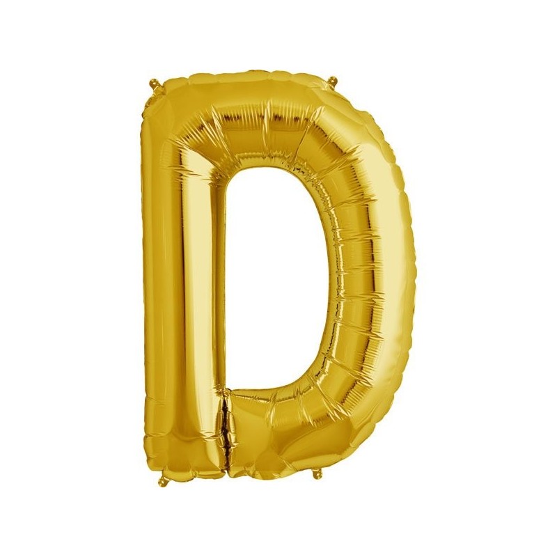 NorthStar 34 Inch Letter Balloon D Gold