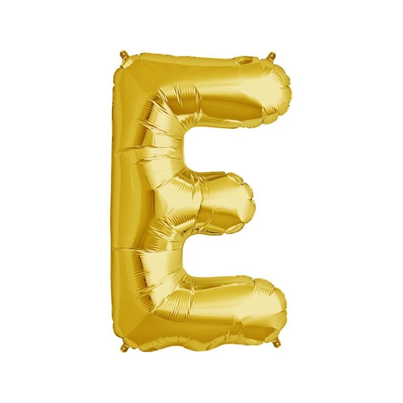NorthStar 34 Inch Letter Balloon E Gold