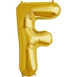 NorthStar 34 Inch Letter Balloon F Gold