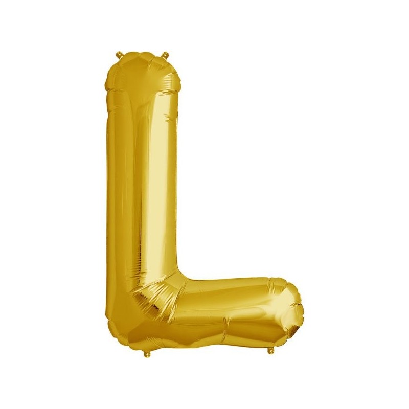 NorthStar 34 Inch Letter Balloon L Gold