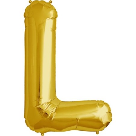 NorthStar 34 Inch Letter Balloon L Gold