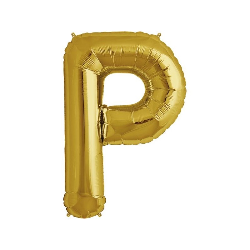NorthStar 34 Inch Letter Balloon P Gold